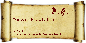 Murvai Graciella névjegykártya